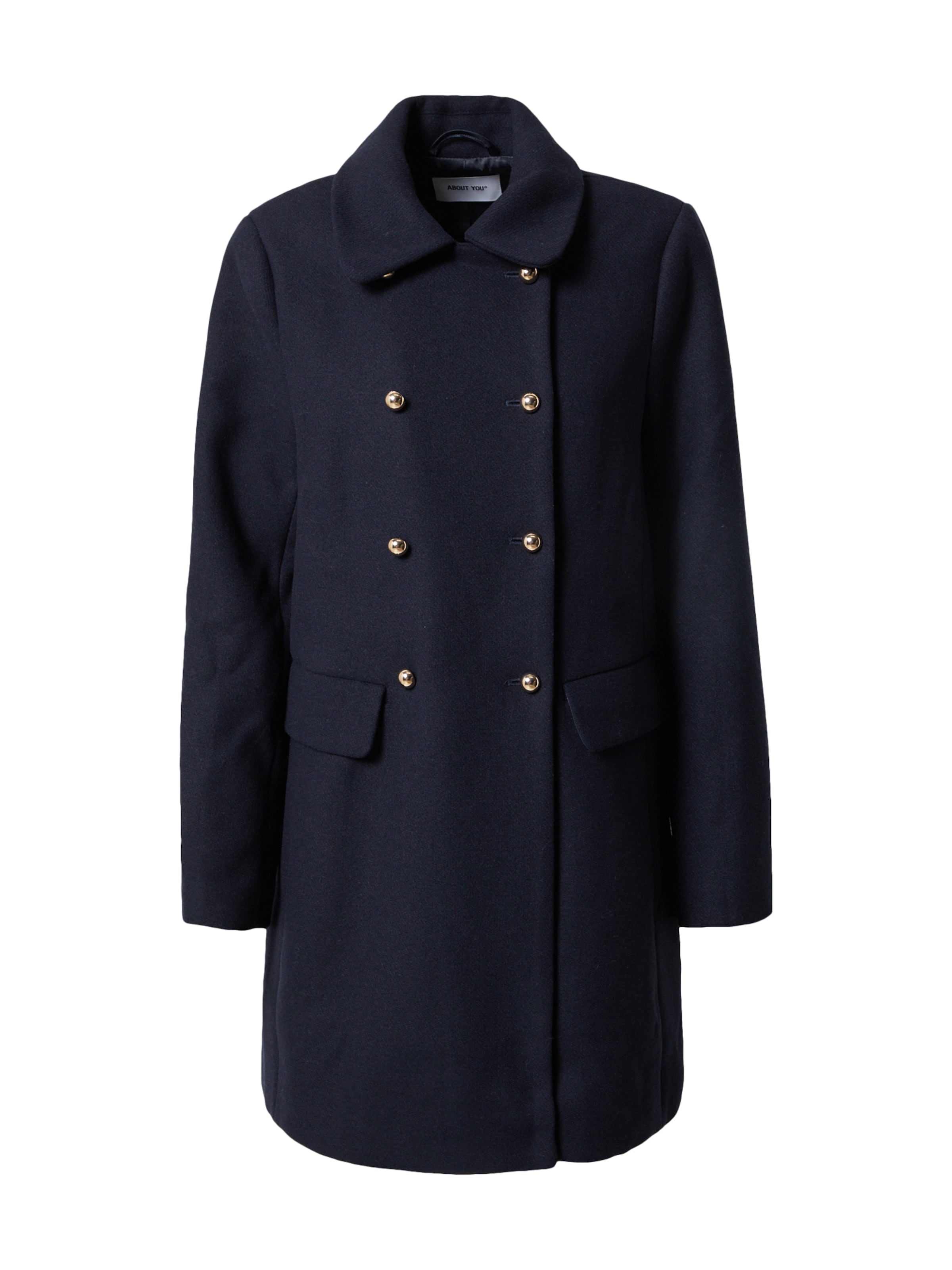 ABOUT YOU Between-Seasons Coat 'Joelle' in Blue: front