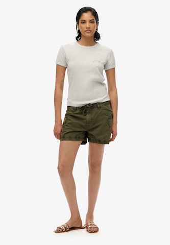Regular Pantalon cargo Superdry en marron