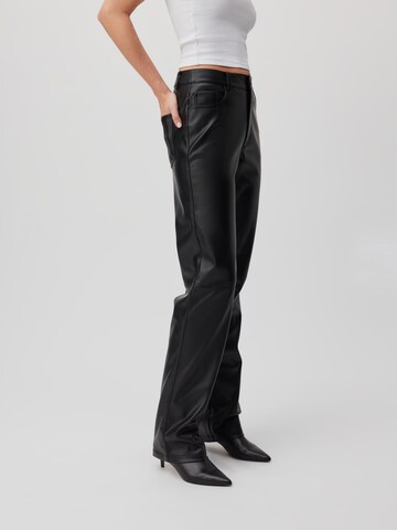 LeGer by Lena Gercke Regular Hose 'Philine' in Schwarz