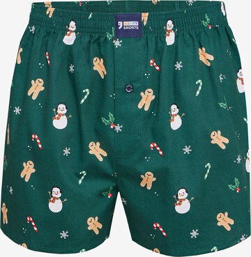 Happy Shorts Boxershorts ' XMAS ' in Blauw