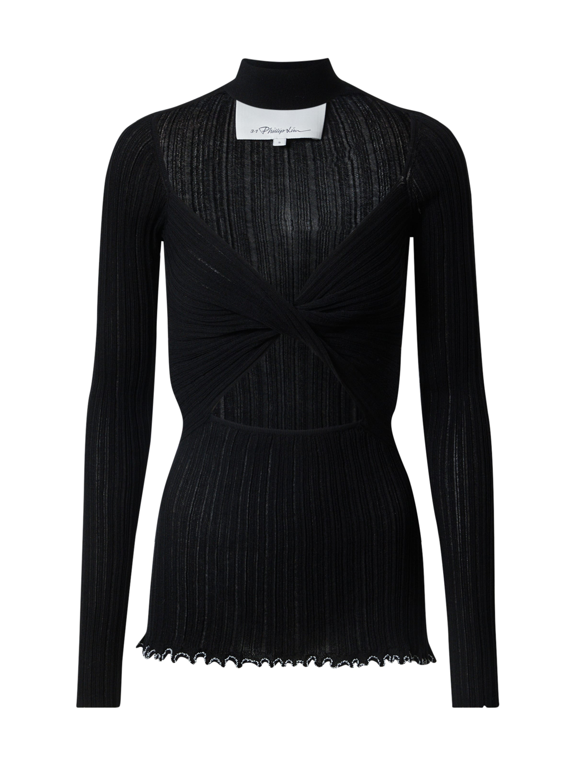 3.1 Phillip Lim Tričko - Čierna: predná strana