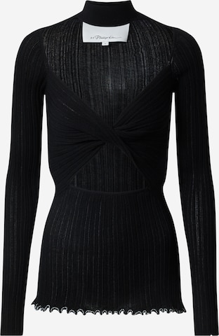 3.1 Phillip Lim Shirt in Schwarz: predná strana