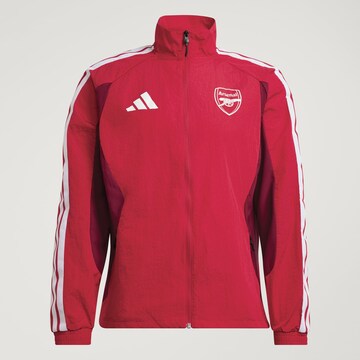 Vestes d’entraînement 'FC Arsenal Anthem' ADIDAS PERFORMANCE en rouge
