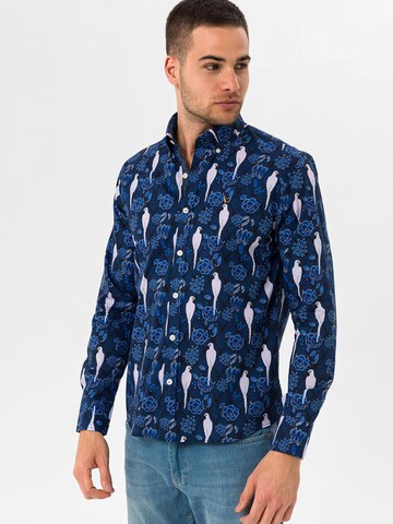 By Diess Collection Slim fit Πουκάμισο σε μπλε