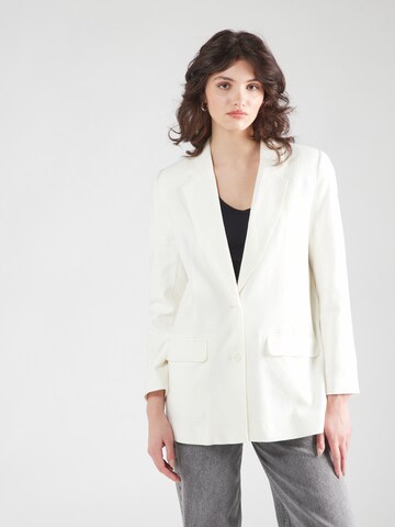 Blazer 'SLFTANIA-RITA' di SELECTED FEMME in bianco: frontale