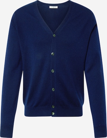 Pure Cashmere NYC Knit cardigan in Blue: front