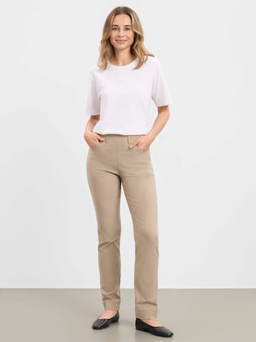 LAURIE Regular Hose 'Kelly' in Beige: Vorderseite