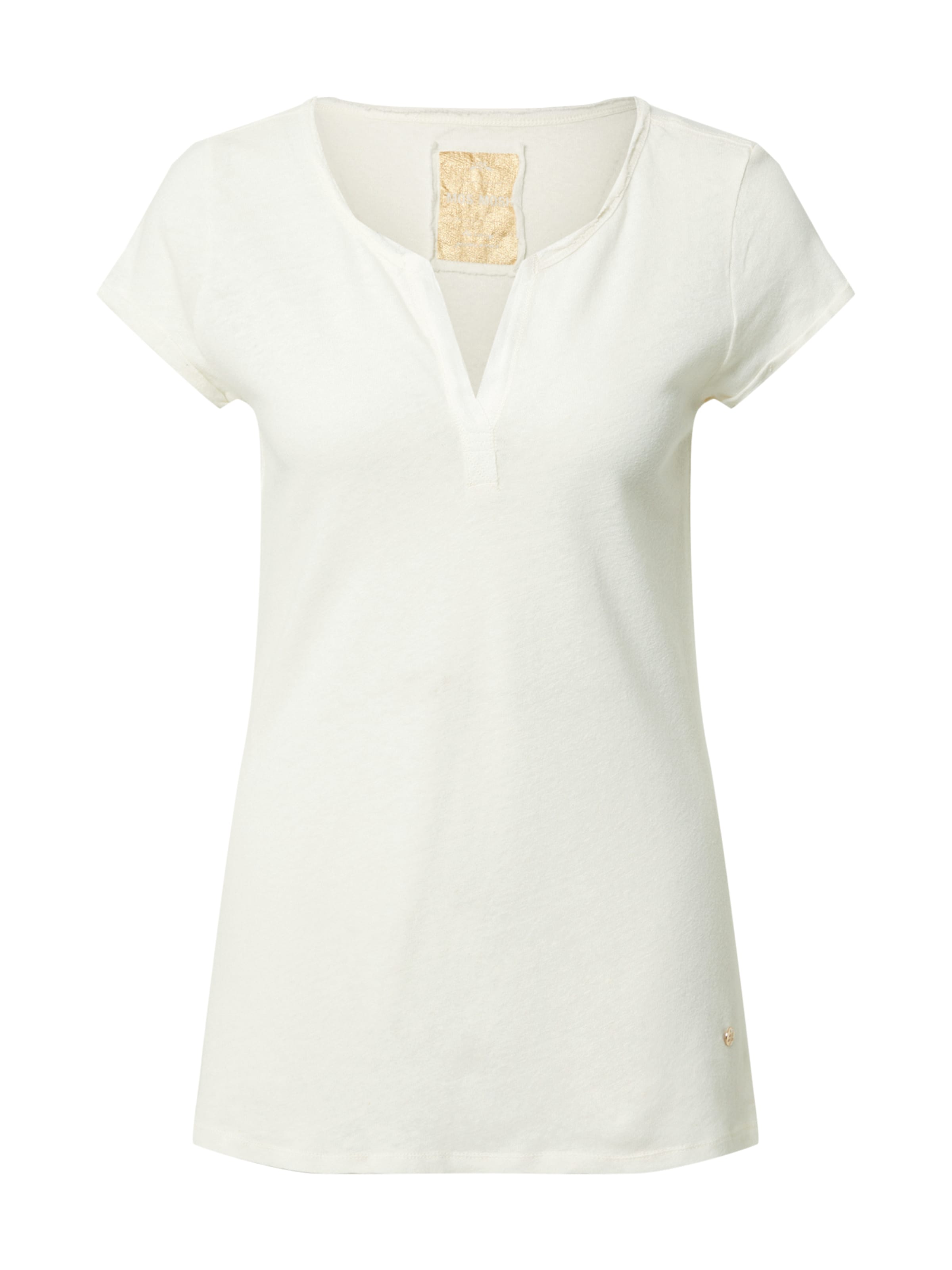 MOS MOSH Koszulka w kolorze beżowy: przód