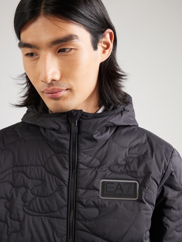 EA7 Emporio Armani Jacke in Schwarz