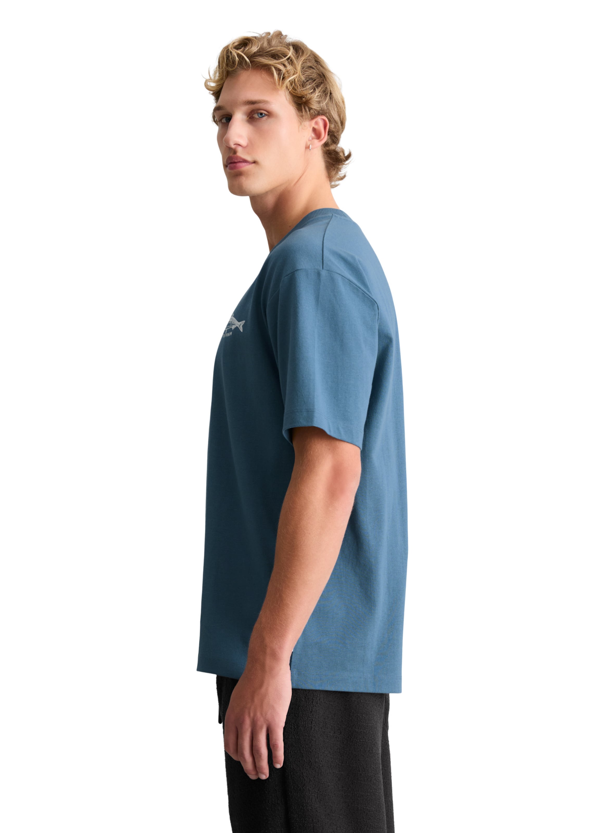 Marc O'Polo DENIM T-Shirt in Blau