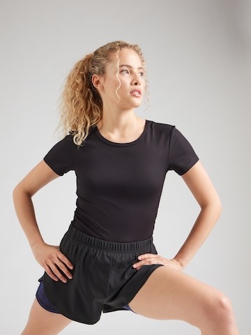 ONLY PLAY - Camiseta funcional 'ONPHOMIE' en negro: frente