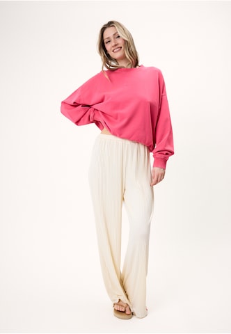 Sweat-shirt 'Soft Life' OH APRIL en rouge