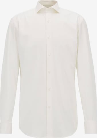 BOSS Business Shirt 'Jaiden' in White: front