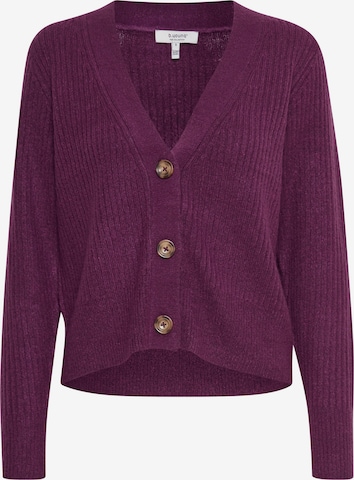 Cardigan 'Bynora' b.young en violet : devant