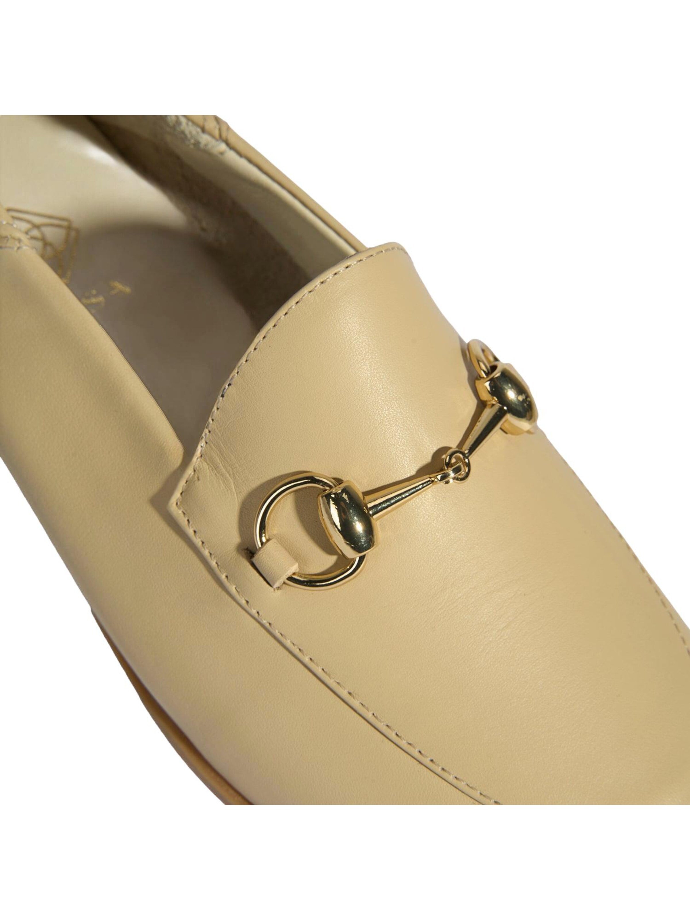 Desa Moccasins 'Slip-Ons' in Beige