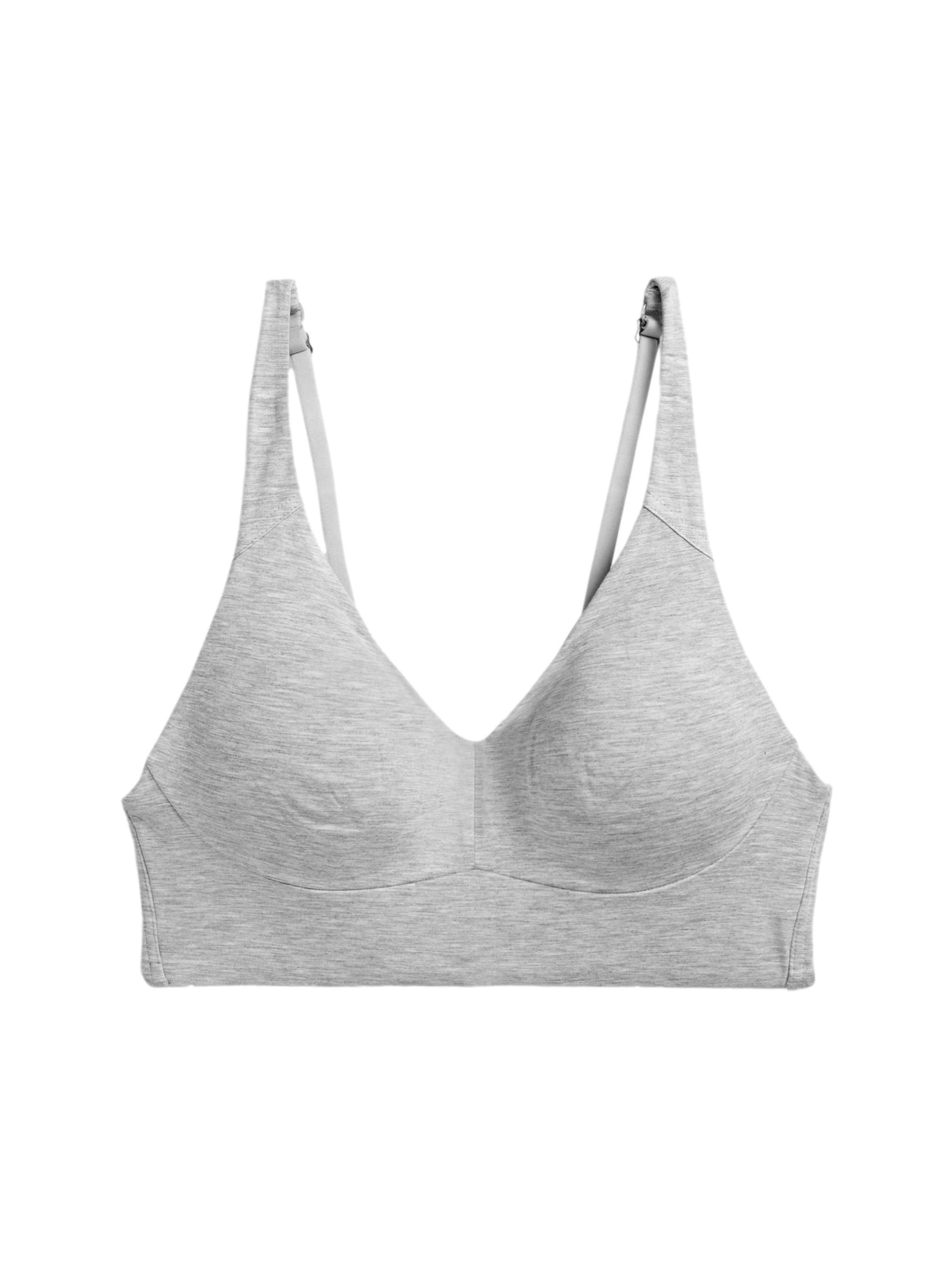 Next Bralette Bra in Grey: front