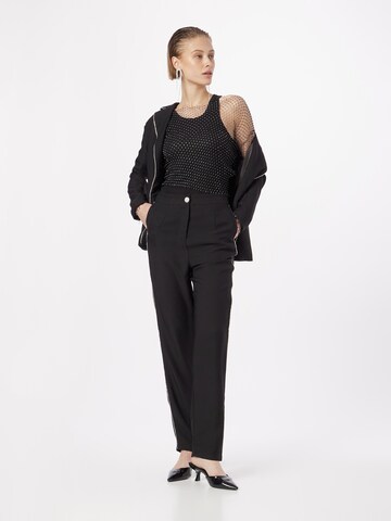 Regular Pantalon Wallis en noir