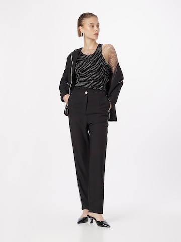 Regular Pantalon Wallis en noir