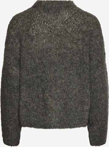 PIECES Пуловер 'NATHERINE' в сиво