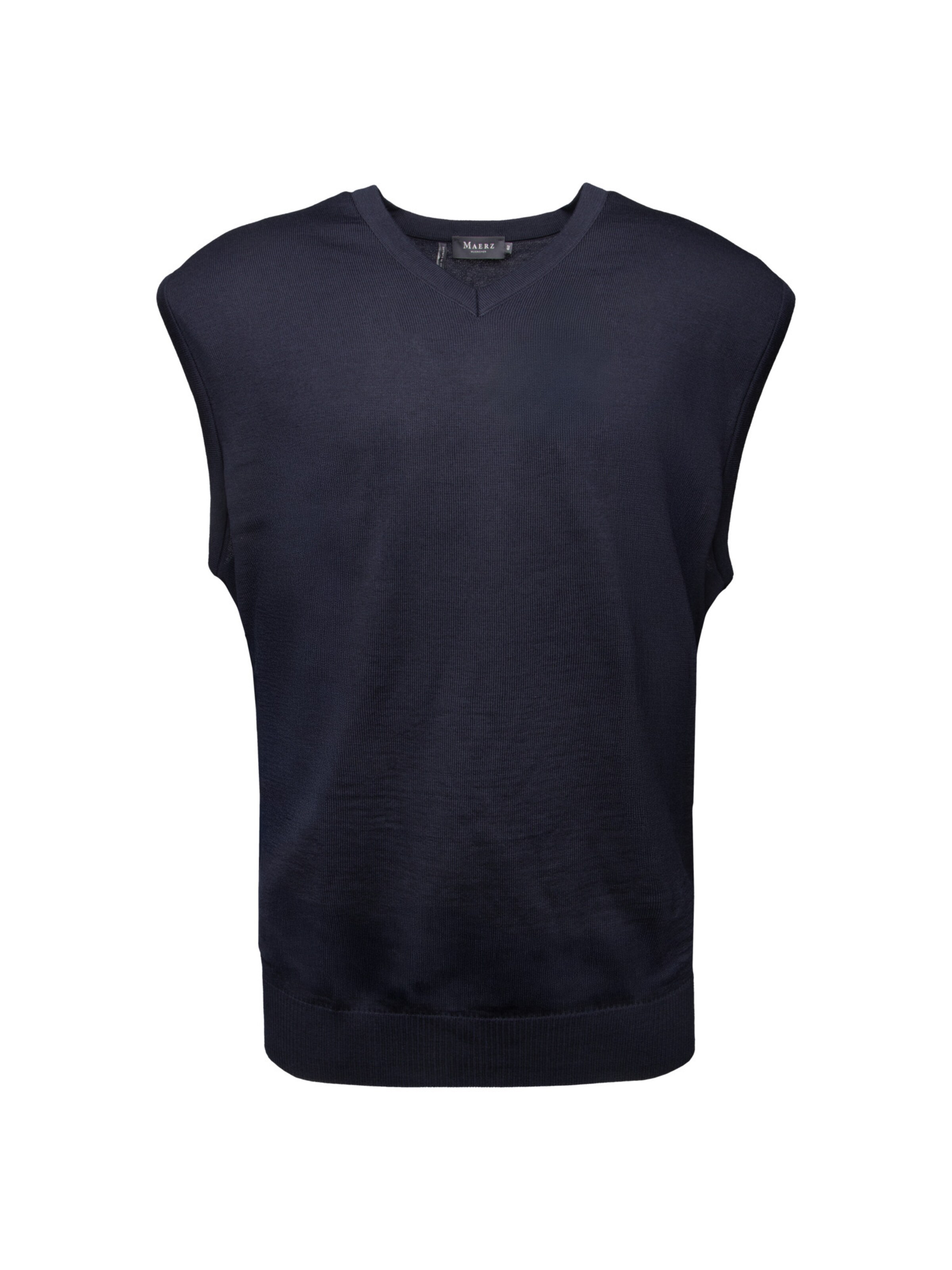 Canottiera di MAERZ Muenchen in blu: frontale