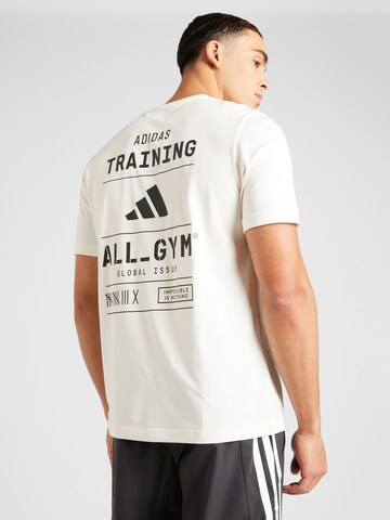 ADIDAS PERFORMANCE - Camisa funcionais em branco