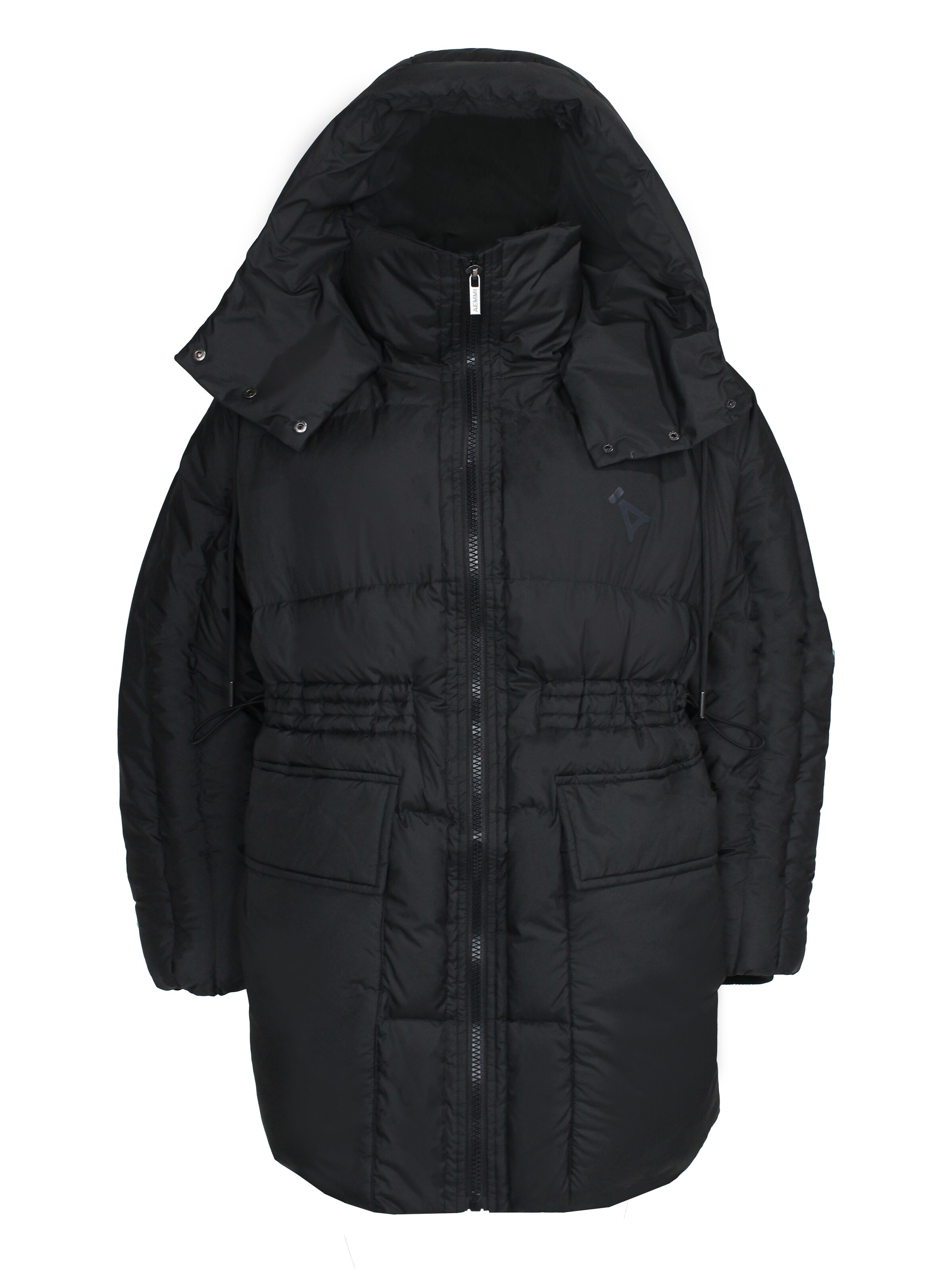 AEMMI Zimní parka 'OVERSIZED RECYCLED DOWN PARKA' – černá: přední strana