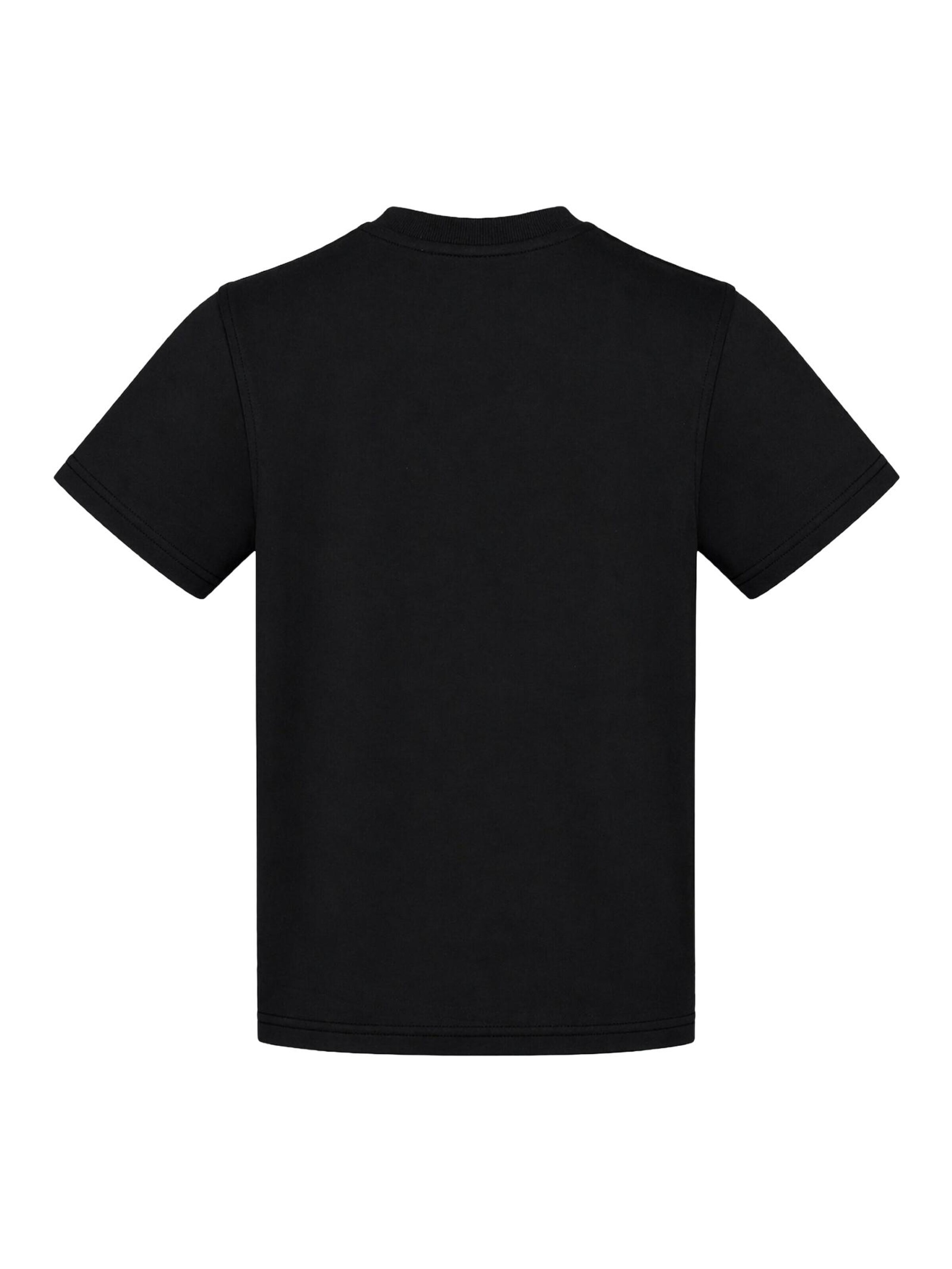 Donder Shirt 'Heavy Tee Essential Canary Yellow' in Black