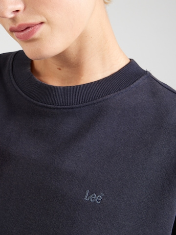Lee Sweatshirt 'CREW SWS' in Schwarz