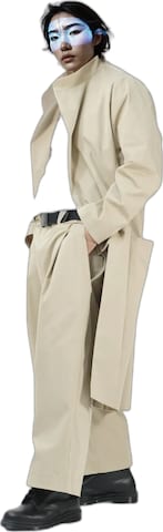 Veste mi-saison 'Manteau Taishō' Kanten en beige : devant
