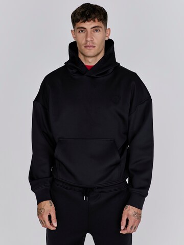 SikSilk Sweatshirt in Black: front