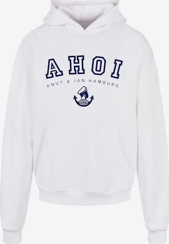 F4NT4STIC Sweatshirt in Wit: voorkant