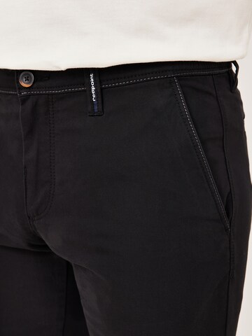 REDPOINT Slimfit Hose in Schwarz
