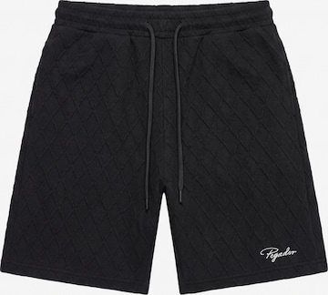 Pegador - Pantalón 'Jovren' en negro: frente