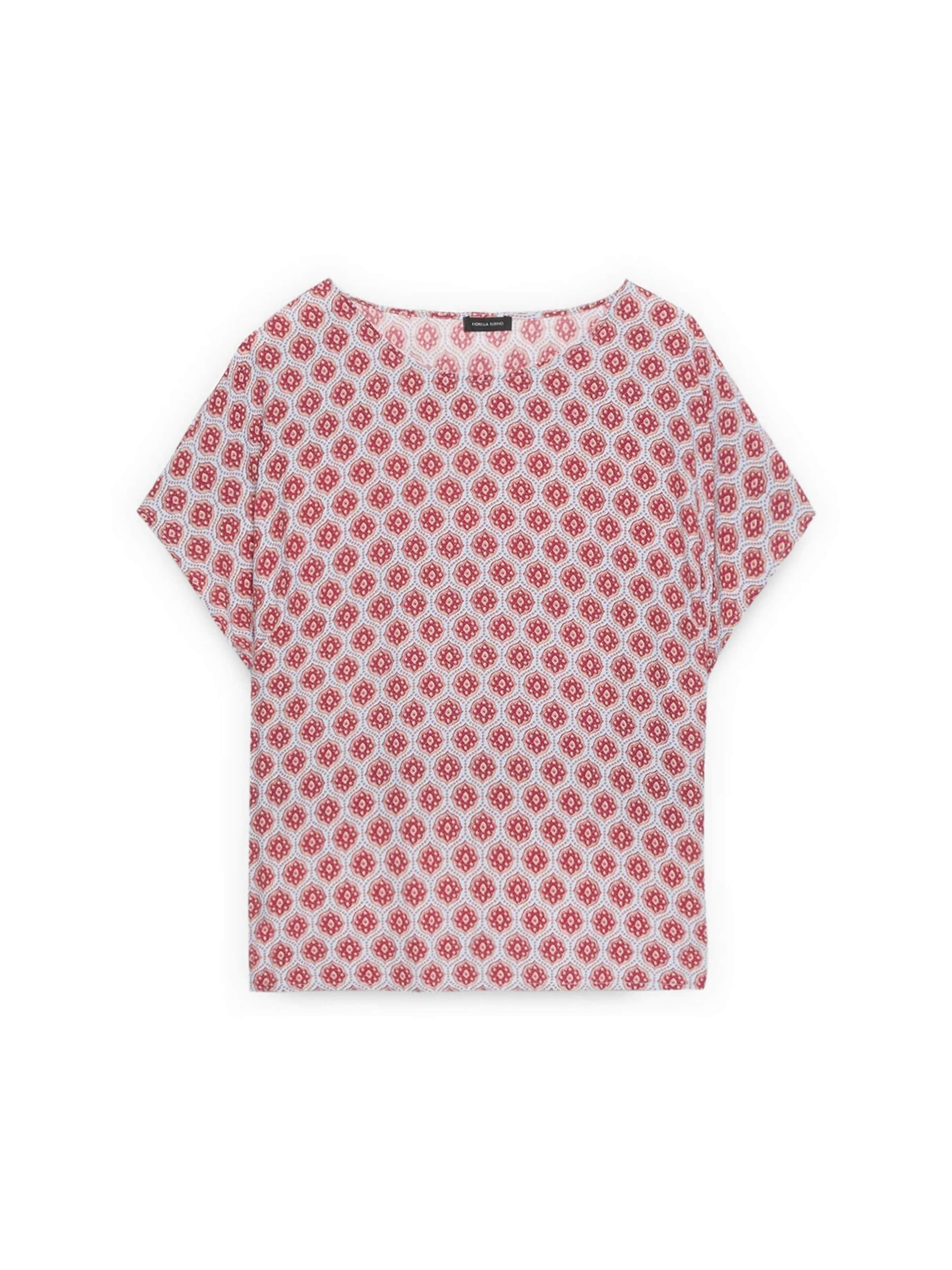 Chemisier Fiorella Rubino en rouge : devant