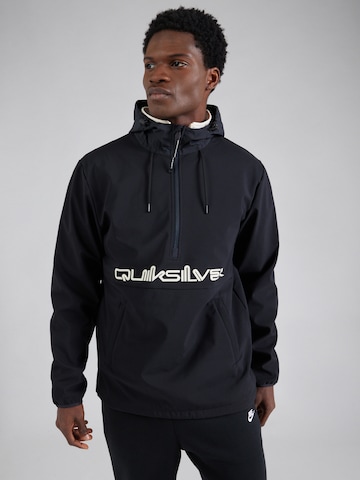 QUIKSILVER Sporttrui 'LIVE FOR THE RI' in Groen: voorkant