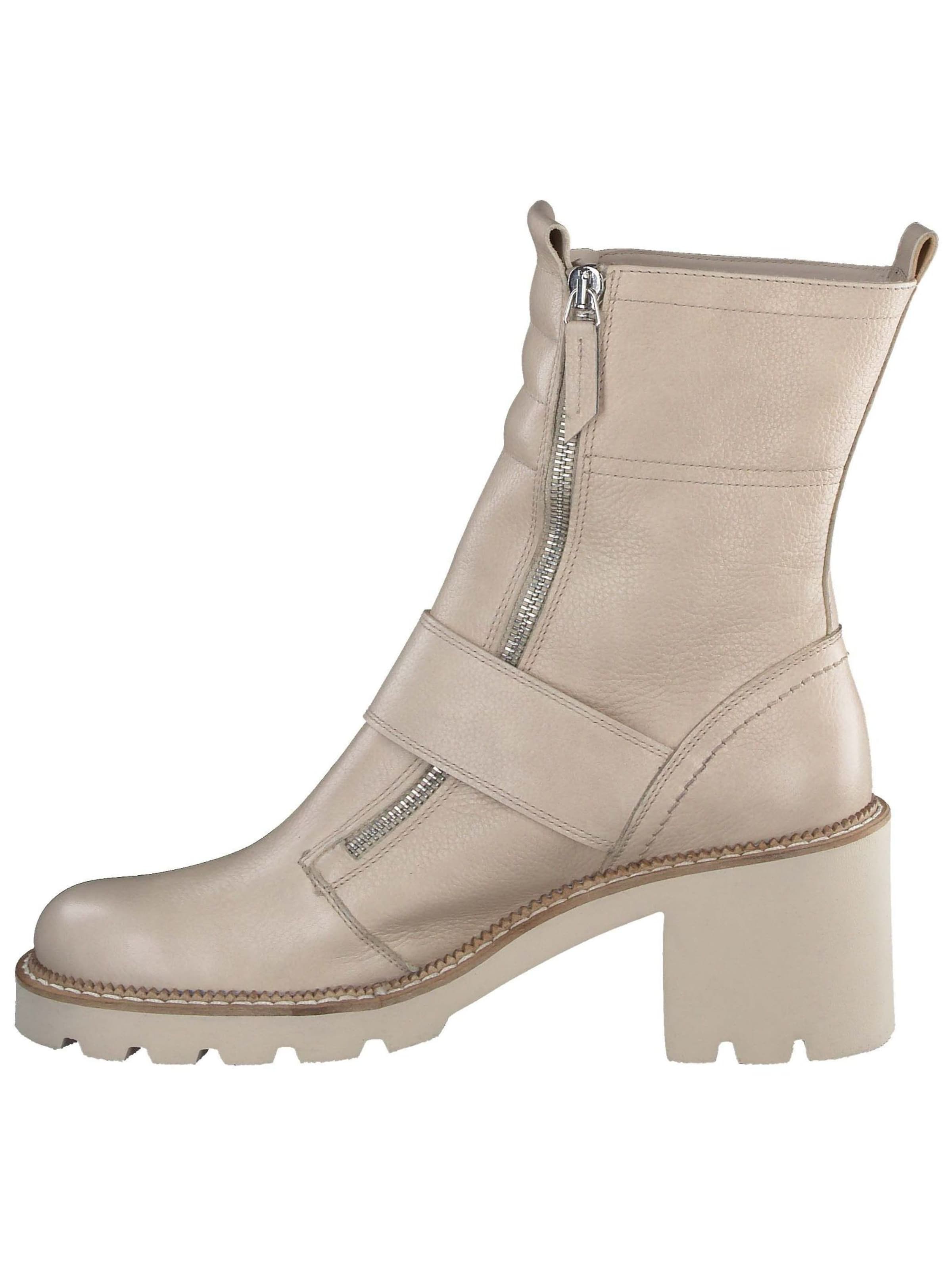 Paul Green Enkellaarsjes in Beige
