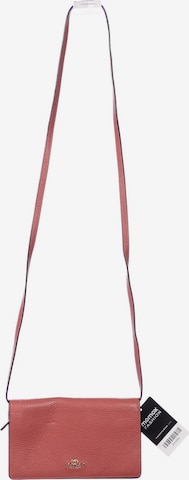COACH Handtasche klein Leder One Size in Pink: predná strana