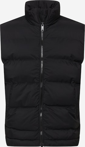 Gilet 'Kip' di WEEKDAY in nero: frontale