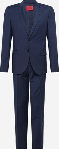 HUGO - Slimfit Traje 'Arti/Hesten212X' en azul: frente