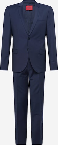 HUGO Obleka | modra barva: sprednja stran