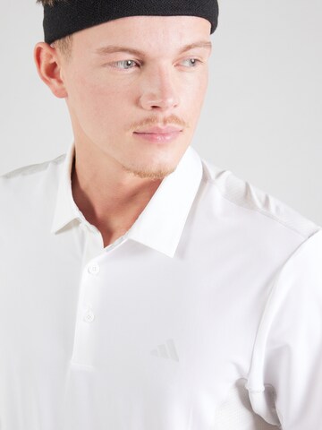 T-Shirt fonctionnel ADIDAS GOLF en blanc