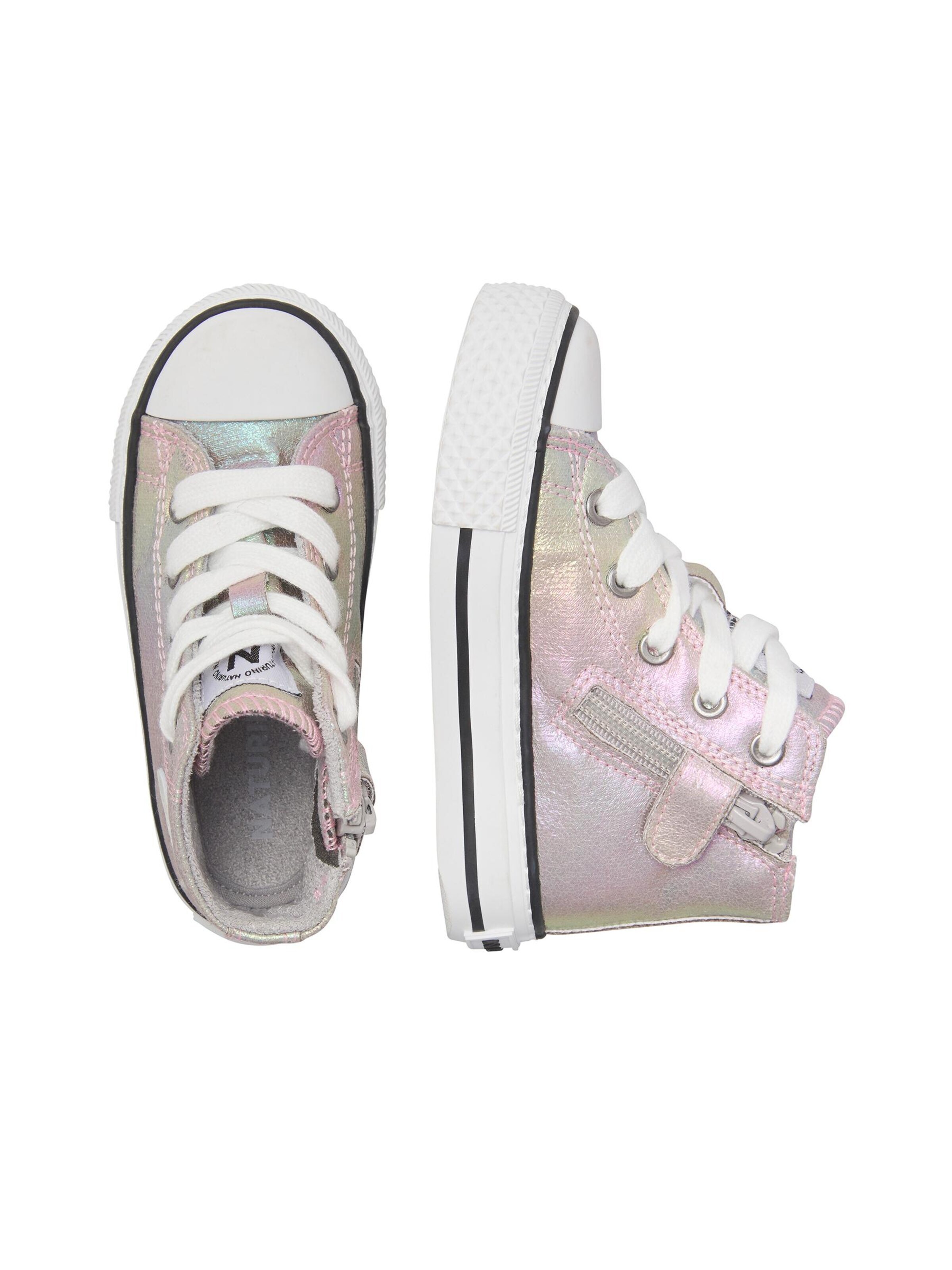 NATURINO Sneakers 'YLFAS.' in Zilver