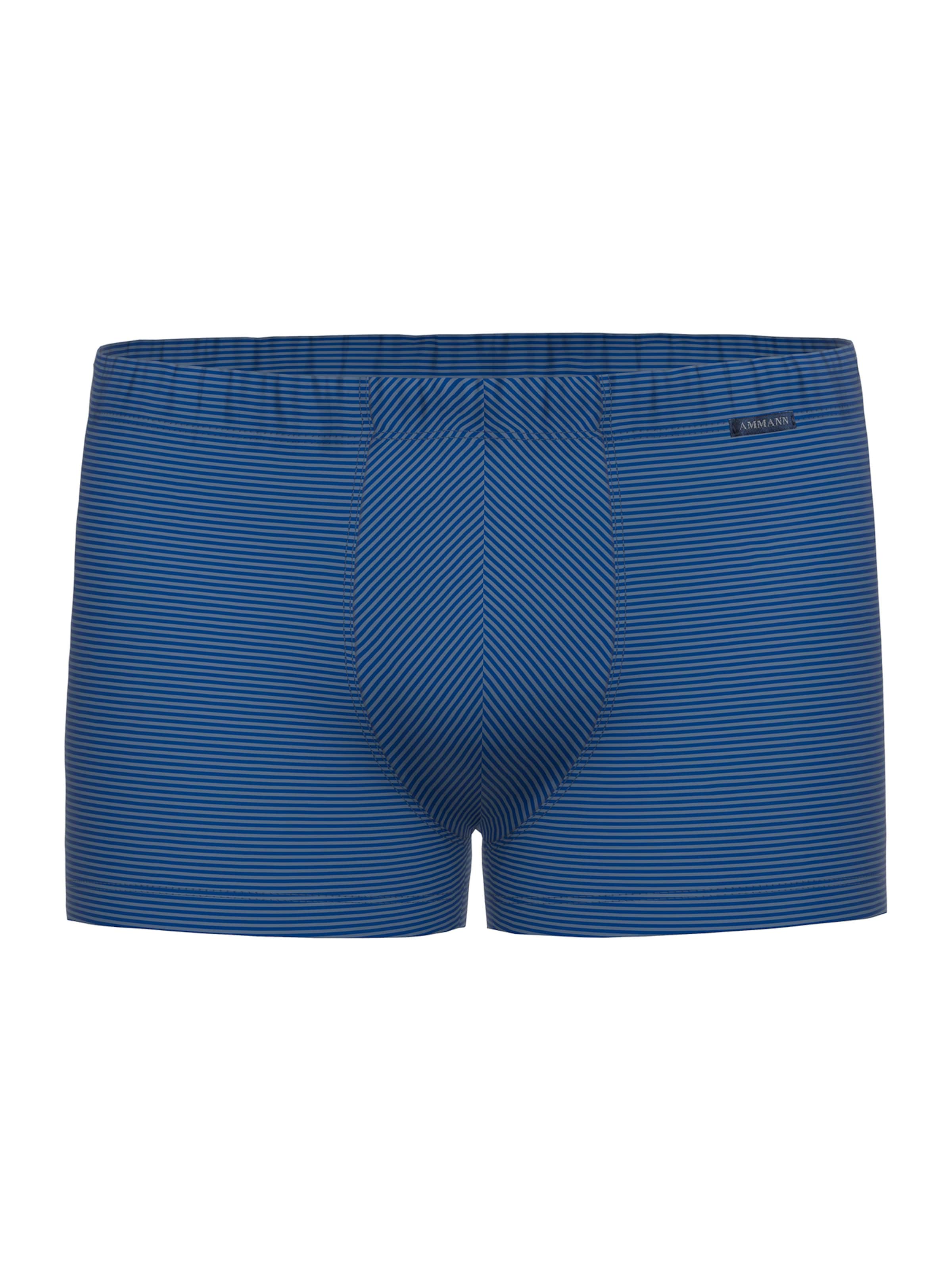 Ammann Boxer shorts ' Cotton & More ' in Blue: front