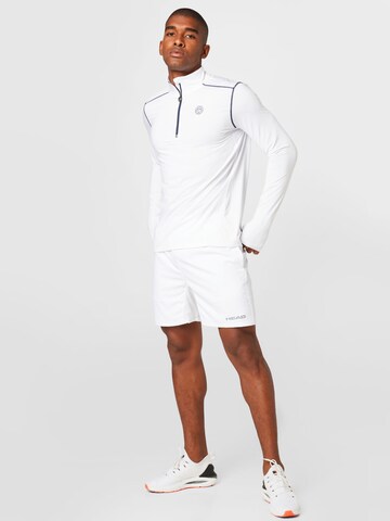 BIDI BADU Athletic Sweatshirt 'Zac Tech' in White