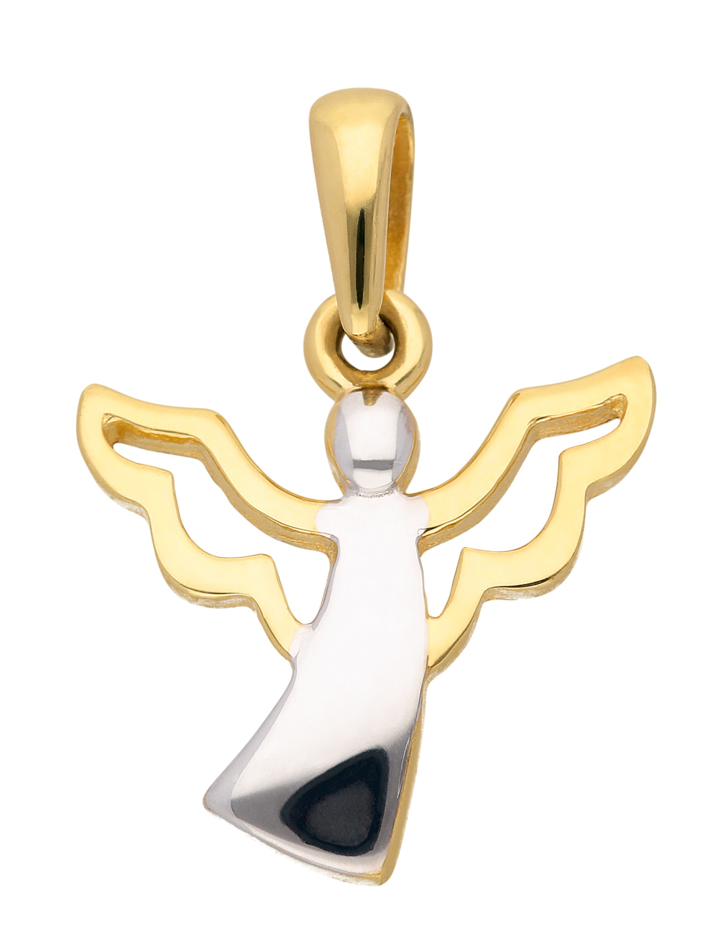 Adelia´s Anhänger "Engel" in Gold: Vorderseite