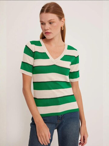 Pull-over Bigdart en vert