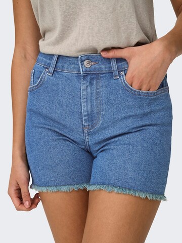ONLY Slimfit Shorts in Blau