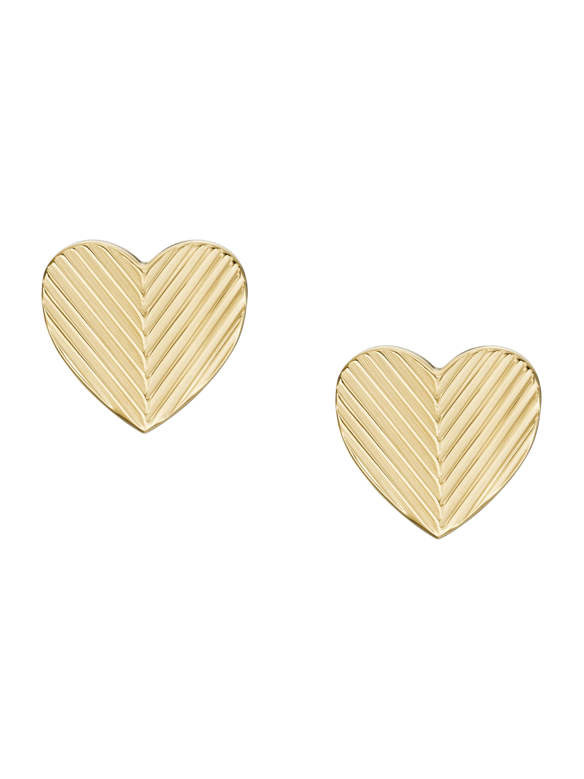 FOSSIL Ohrringe 'Harlow' in Gold: Vorderseite