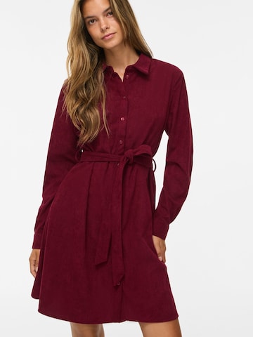 Abito camicia 'VIElsa' di VILA in rosso