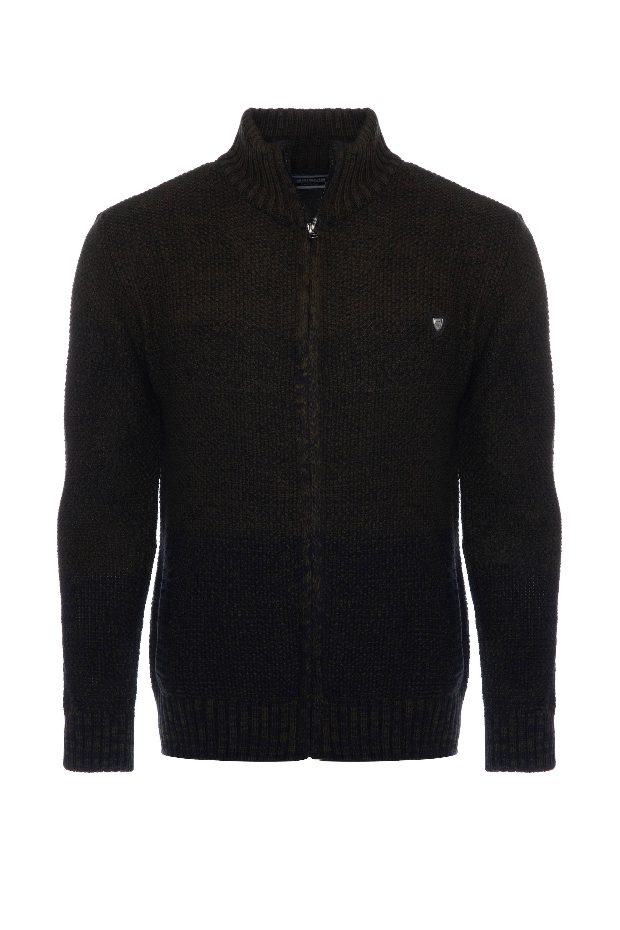 Vestes en maille CARISMA en vert : devant